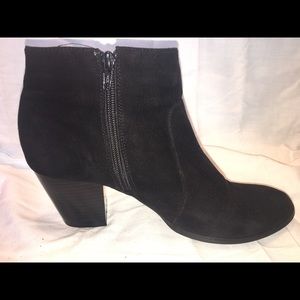 Women’s Style Co Black Suede Ankle Boots